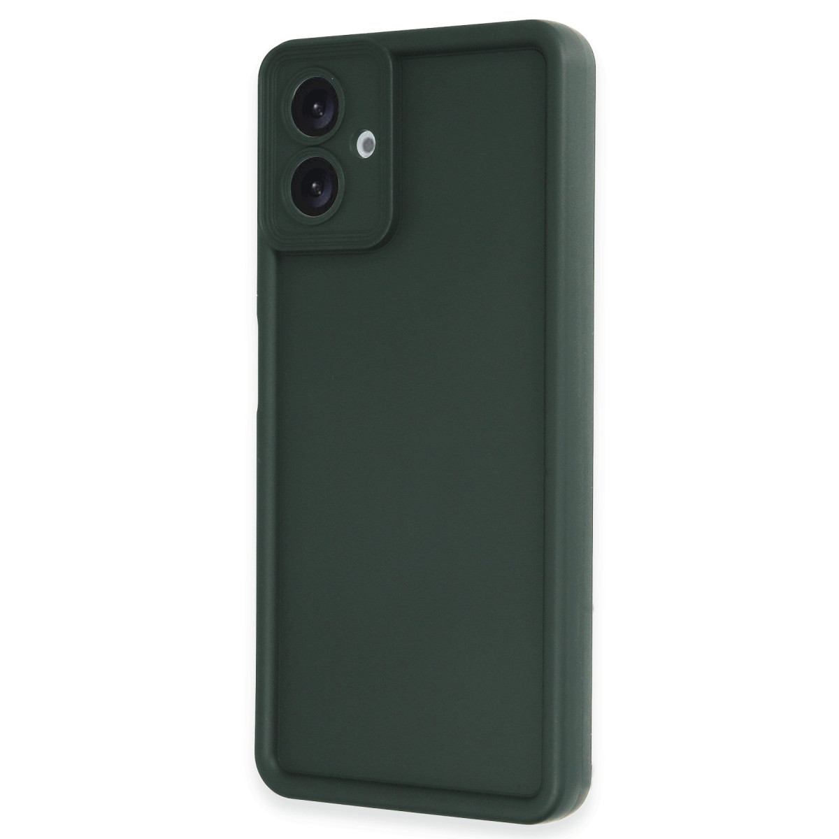 Galaxy A06 Kılıf Viera Silikon - Koyu Yeşil