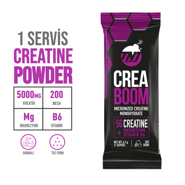 Creaboom Creatine Monohydrate Red Boom 6.2 gr