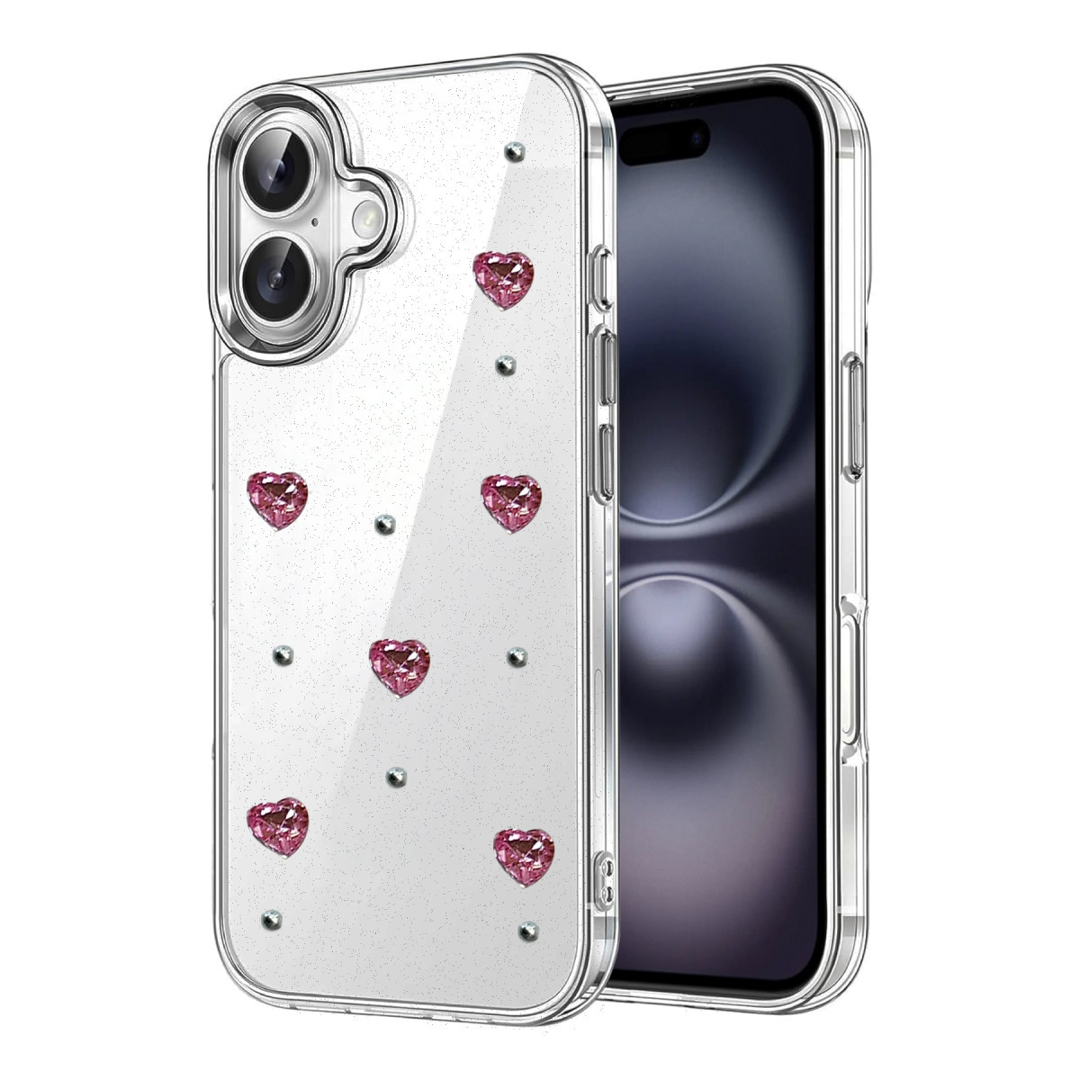 iPhone 16 Fiyonk Desenli Kapak - Desen 3
