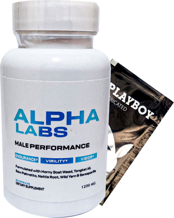 Alpha Labs Erkeklere 60 Lı Özel Perfor.mans Destekleyici BRK:004 + H.ediye Playboy Kaydıran Jel