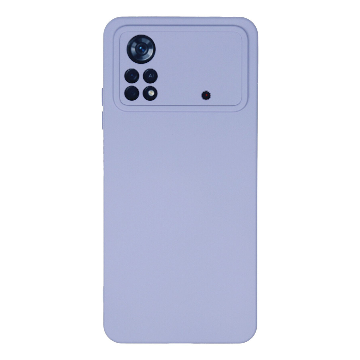 Poco X4 Pro 5G Kılıf Nano içi Kadife Silikon - Lila