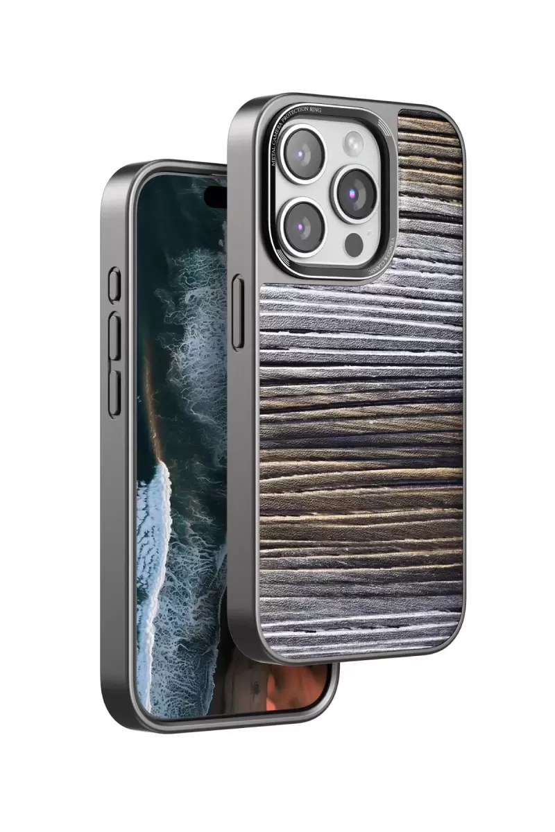 iPhone 14 Pro Max Wave Kapak - Sarı