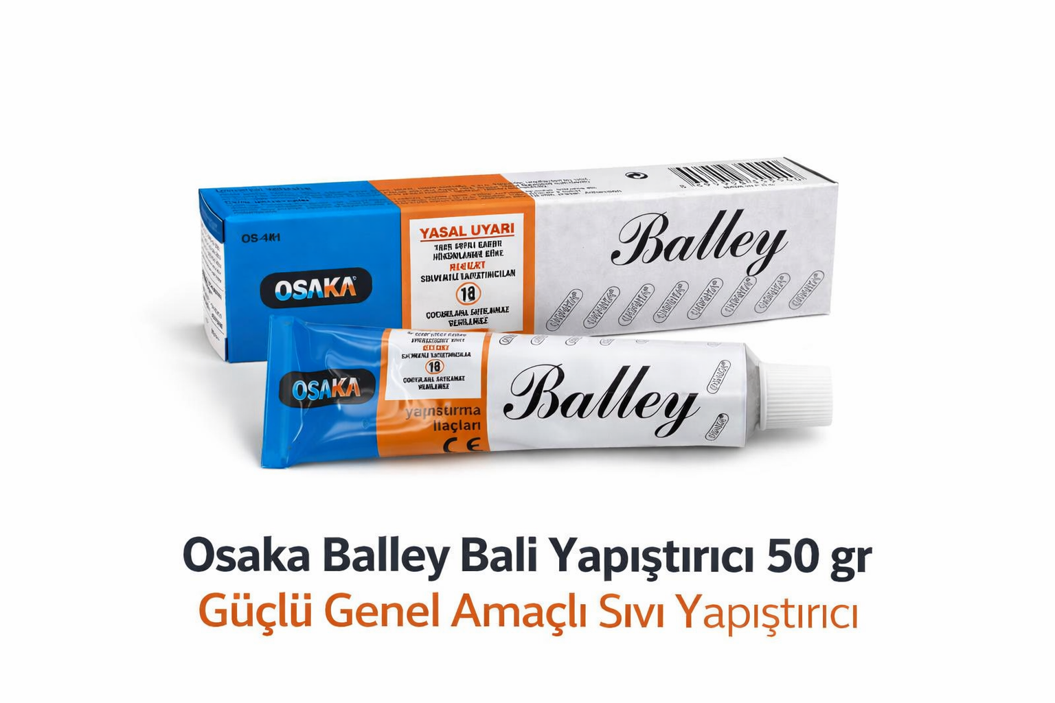 Osaka Balley Bali Yapıştırıcı 50 Gr Güçlü Genel Amaçlı Sıvı Yapıştırıcı 1 ADET
