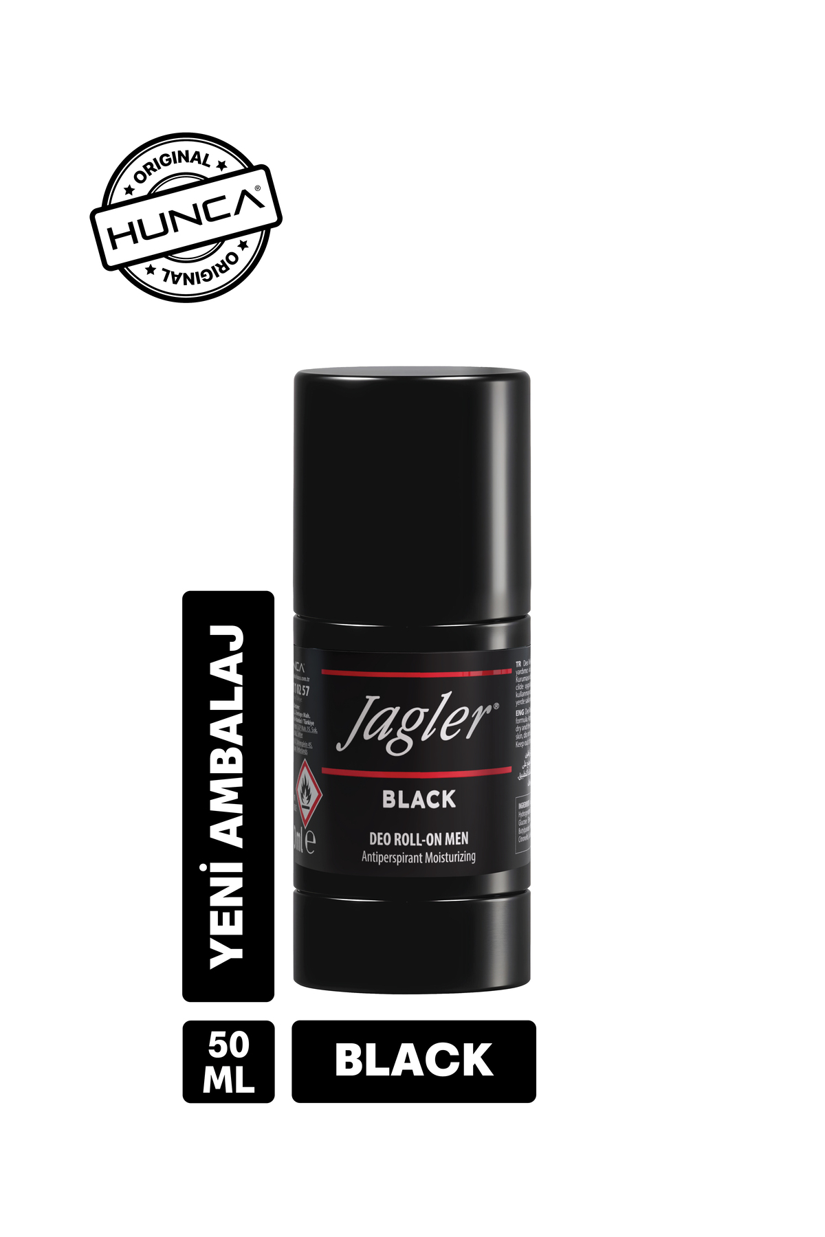 Deodorant Rool On & Siyah Erkek 50ML