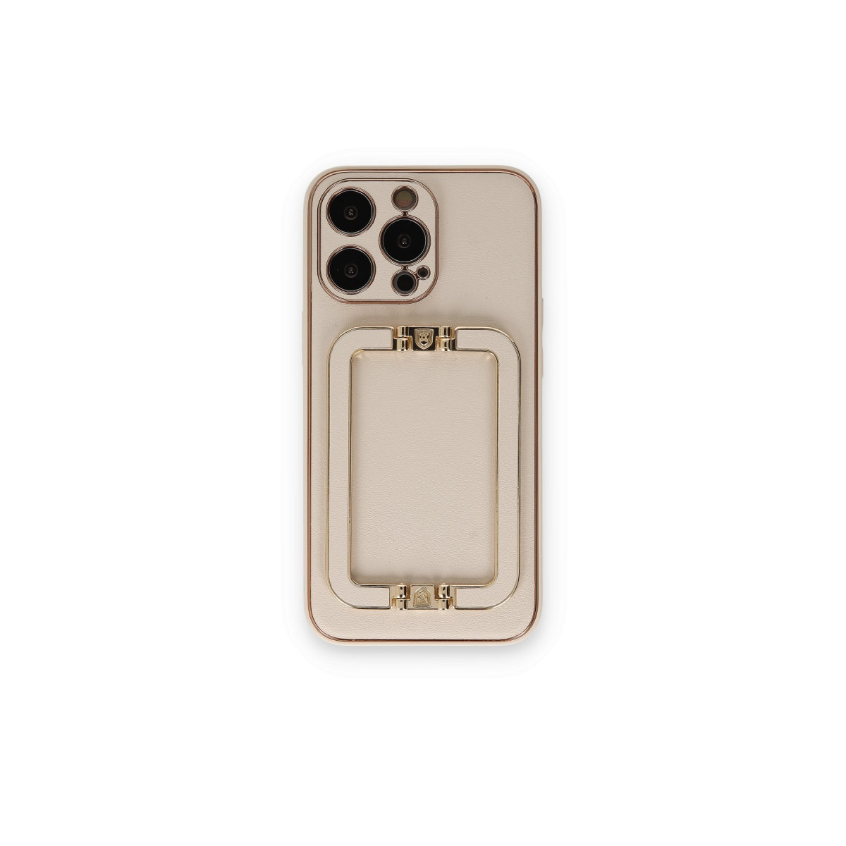 iPhone 14 Pro Kılıf Coco Elit Kapak - Gold