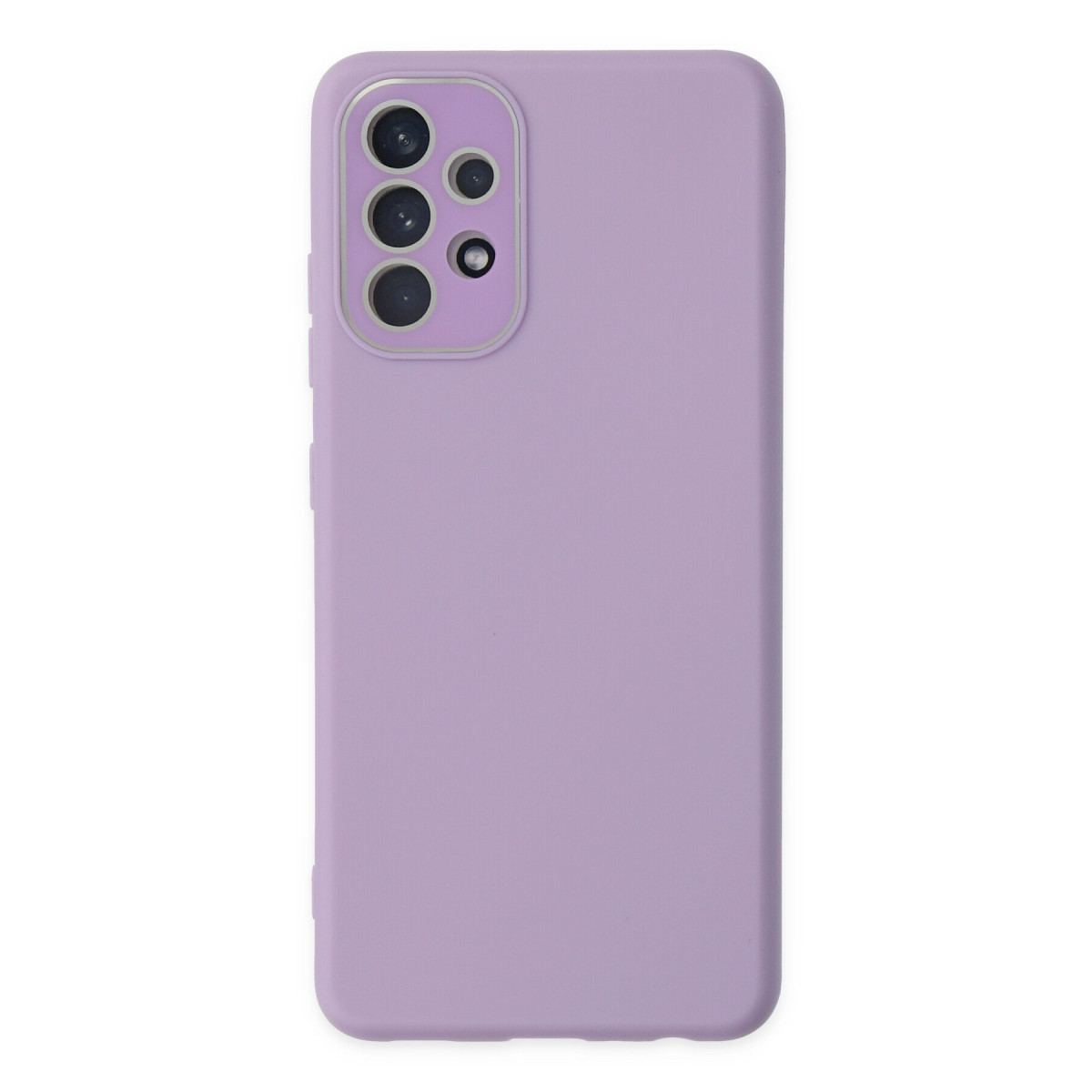 Galaxy A33 5G Kılıf Lansman Glass Kapak - Lila