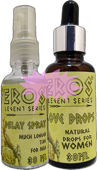 Eros Legent Erkeklere Stop Sprey 30 ml + Soğuk Kadınlara Içecek 30 ml