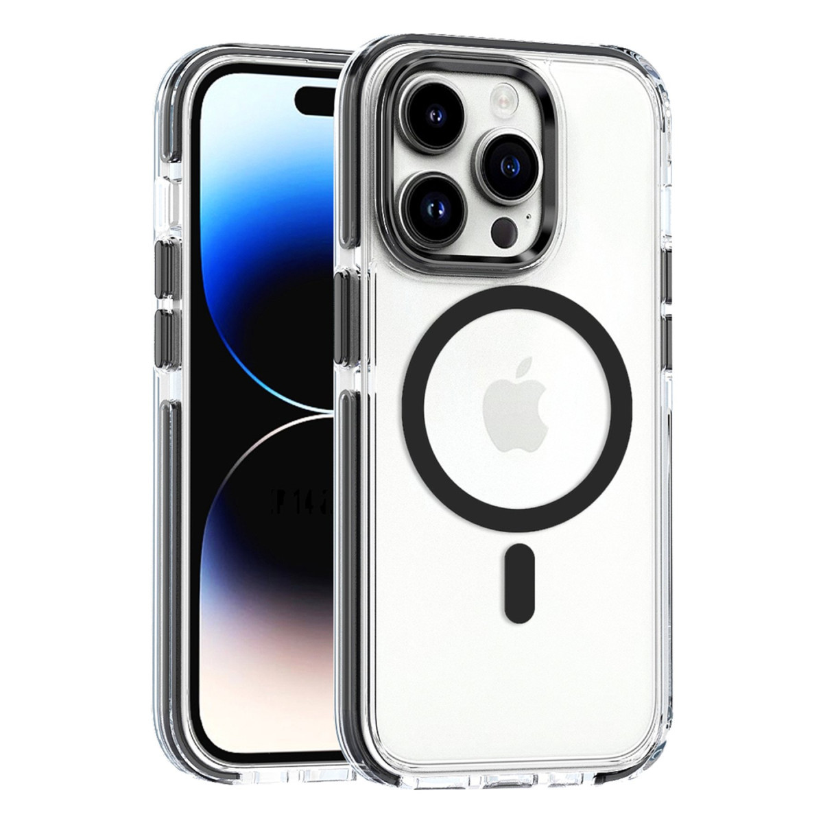 iPhone 15 Pro Max Bella Magsafe Kapak - Siyah