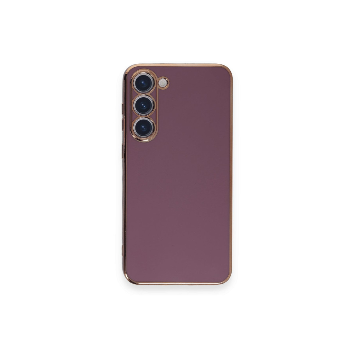 Galaxy S23 Plus Kılıf Volet Silikon - Mor