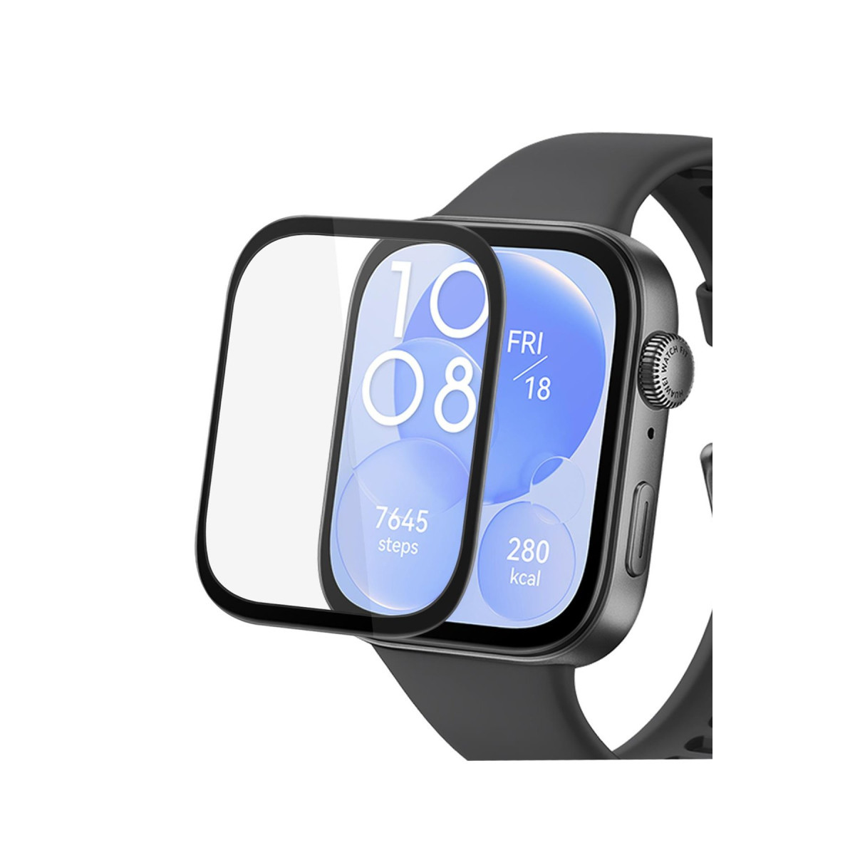 Watch Fit 3 Polymer Nano Ekran Koruyucu - Şeffaf