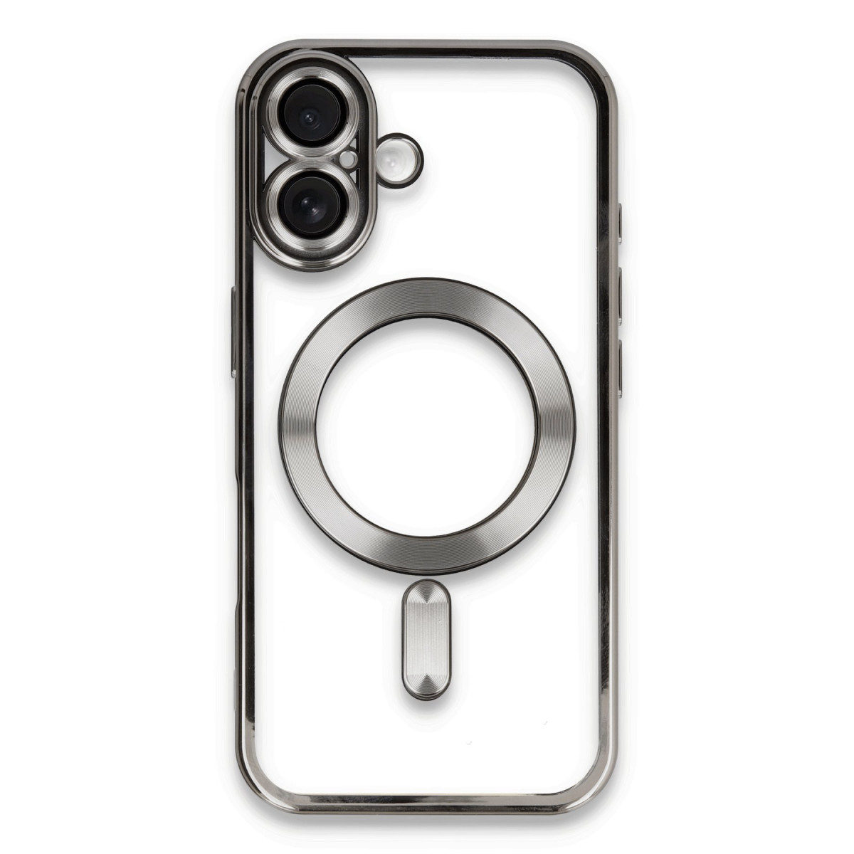 iPhone 16 Kılıf Kross Magneticsafe Kapak - Titan Gri