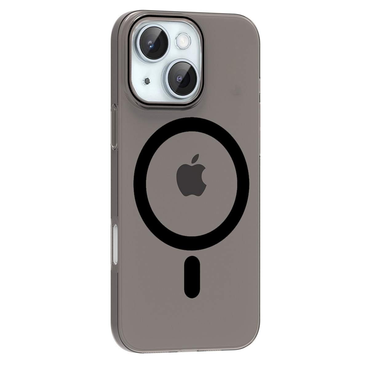 iPhone 14 PC Blank Magsafe Kapak - Siyah
