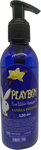Endoles Playboy Pure Edible Massage Oil 120 ml Vanilya Dinlendirici Kokulu Aromalı Masaj Yağı