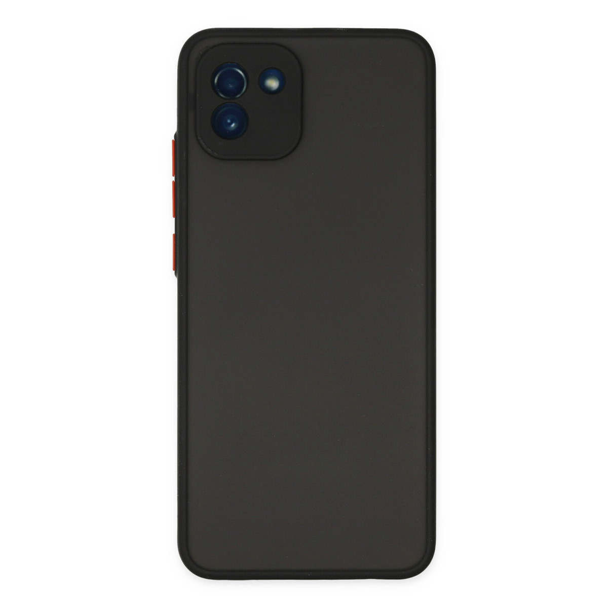 Galaxy A03 Kılıf Montreal Silikon Kapak - Siyah
