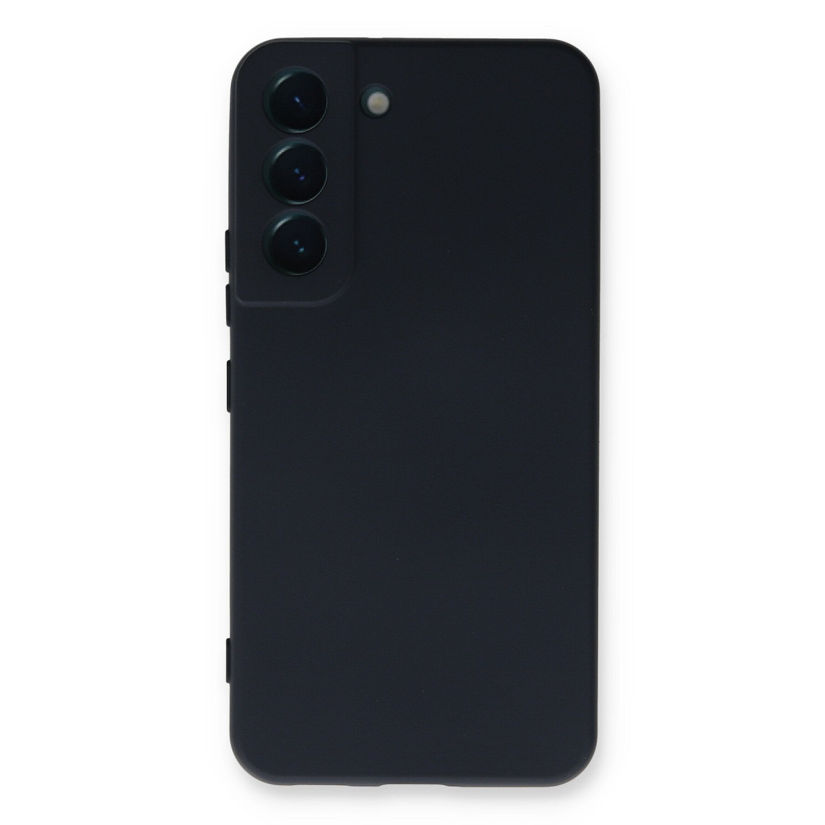 Galaxy S22 Plus Kılıf Nano içi Kadife Silikon - Lacivert