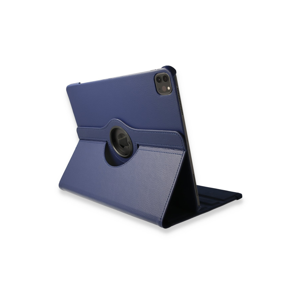 iPad Pro 12.9 (2021) Kılıf 360 Tablet Deri Kılıf - Lacivert