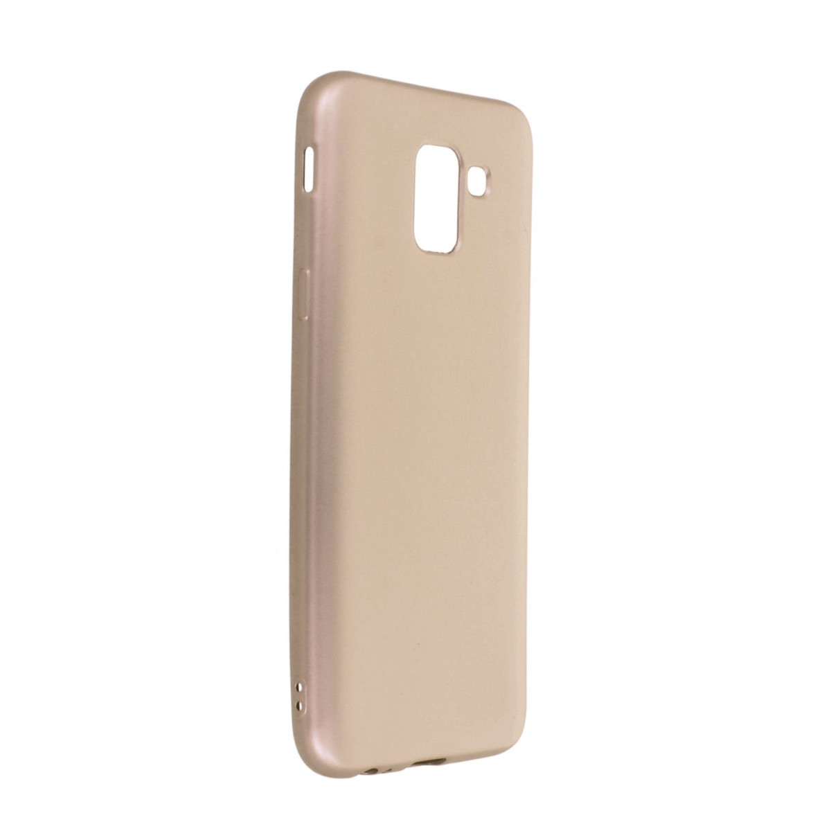 Galaxy J6 Kılıf First Silikon - Gold