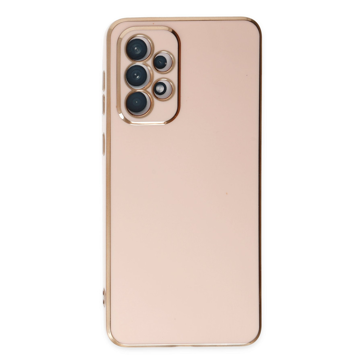 Galaxy A73 5G Kılıf Volet Silikon - Pembe