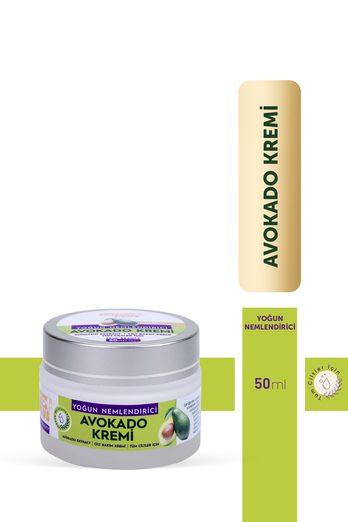 Avakado Nemlendirici Cilt Krem 50 Ml