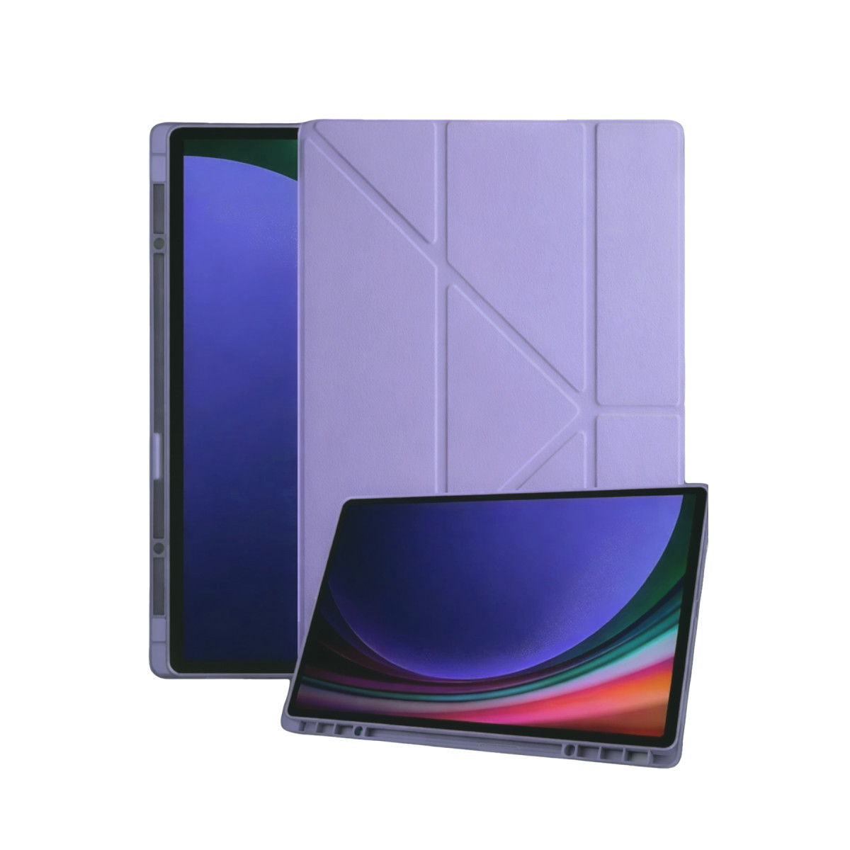 Galaxy Tab A11 Kalemlikli Mars Tablet Kılıfı - Lila