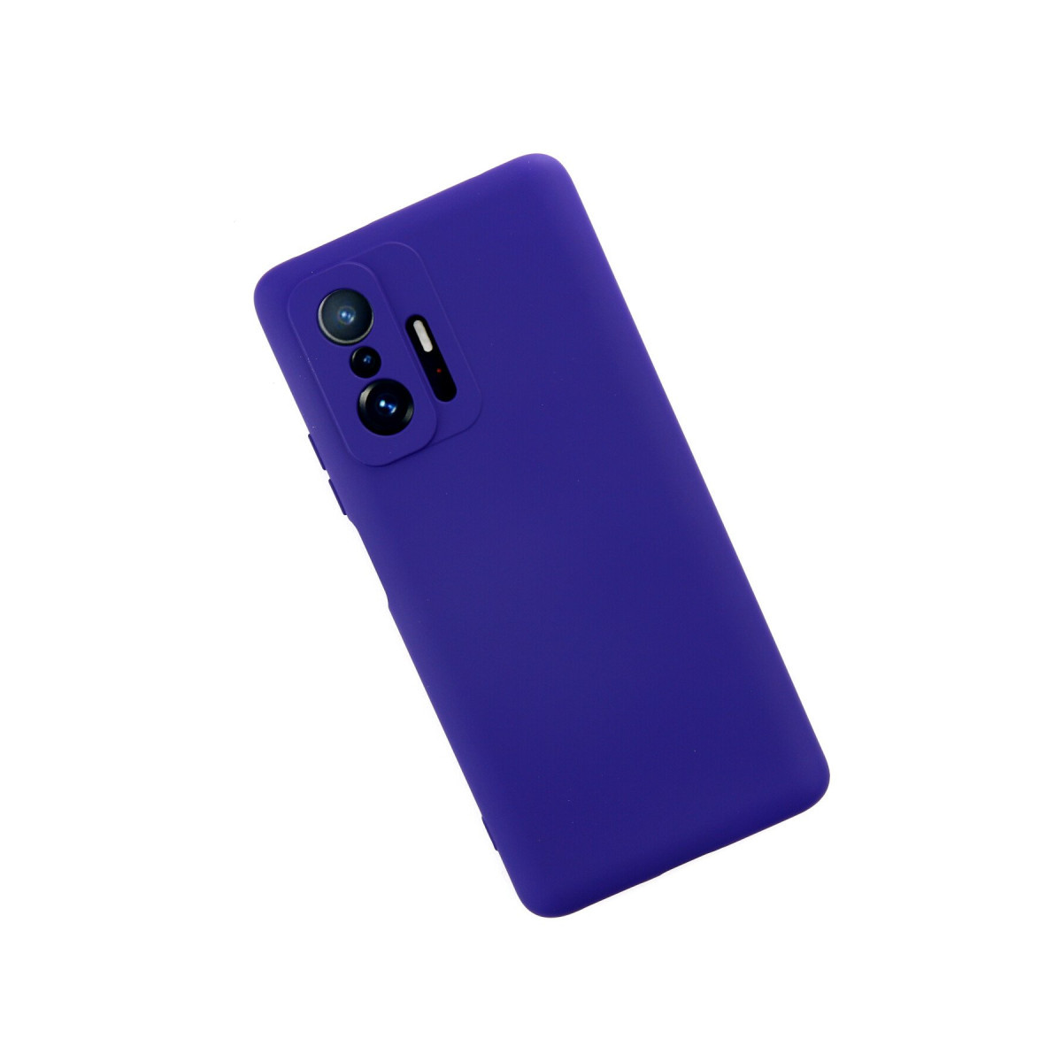 Mi 11T Pro Kılıf Nano içi Kadife Silikon - Mor — görsel 2