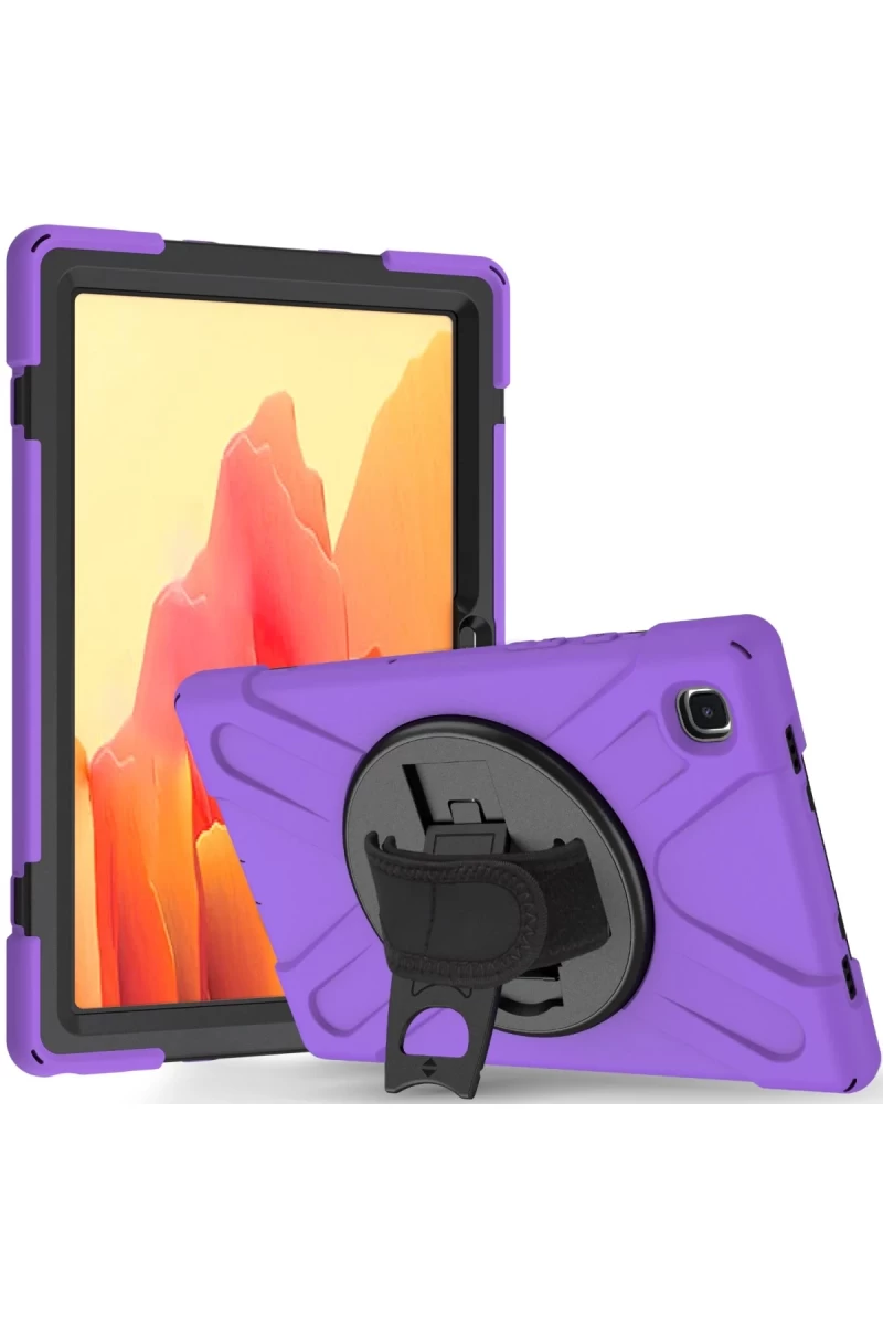 Samsung Galaxy T220 Tab A7 Lite 8.7 Kılıf Amazing Tablet Kapak - Mor