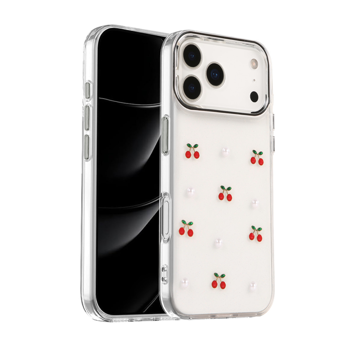 iPhone 17 Pro Fiyonk Desenli Kapak - Desen 9