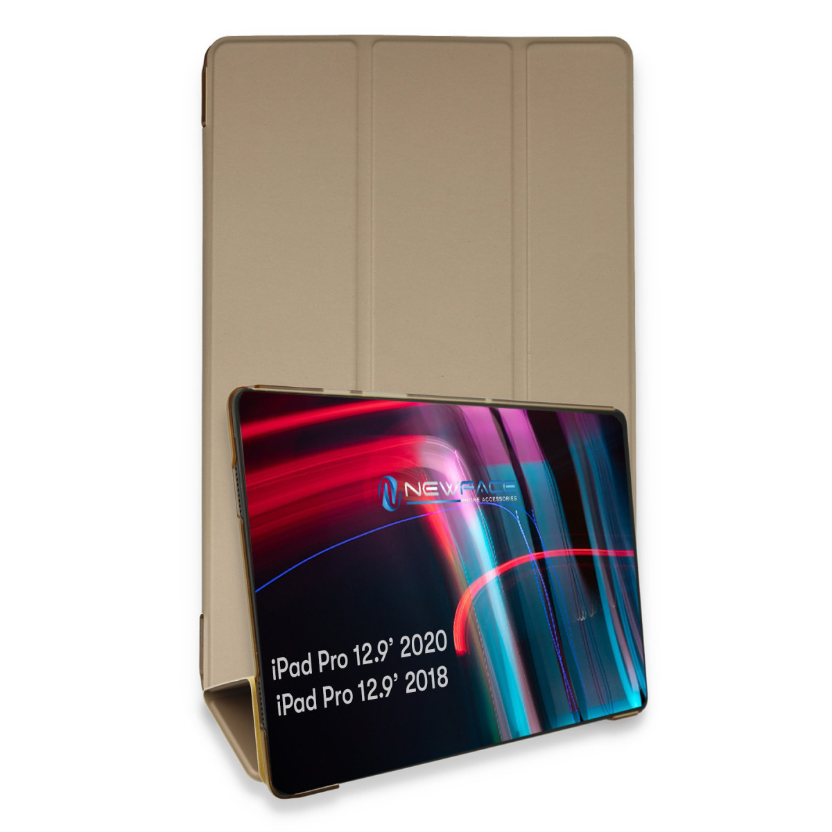 iPad Pro 12.9 (2021) Kılıf Tablet Smart Kılıf - Gold
