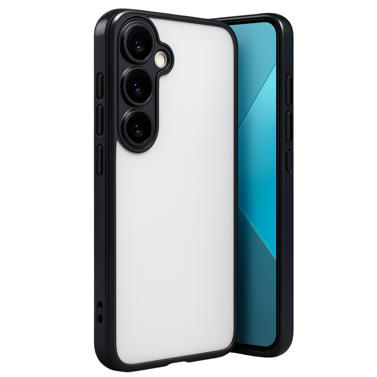 Galaxy A24 4G Prime Kılıf Razer Lensli Silikon - Siyah