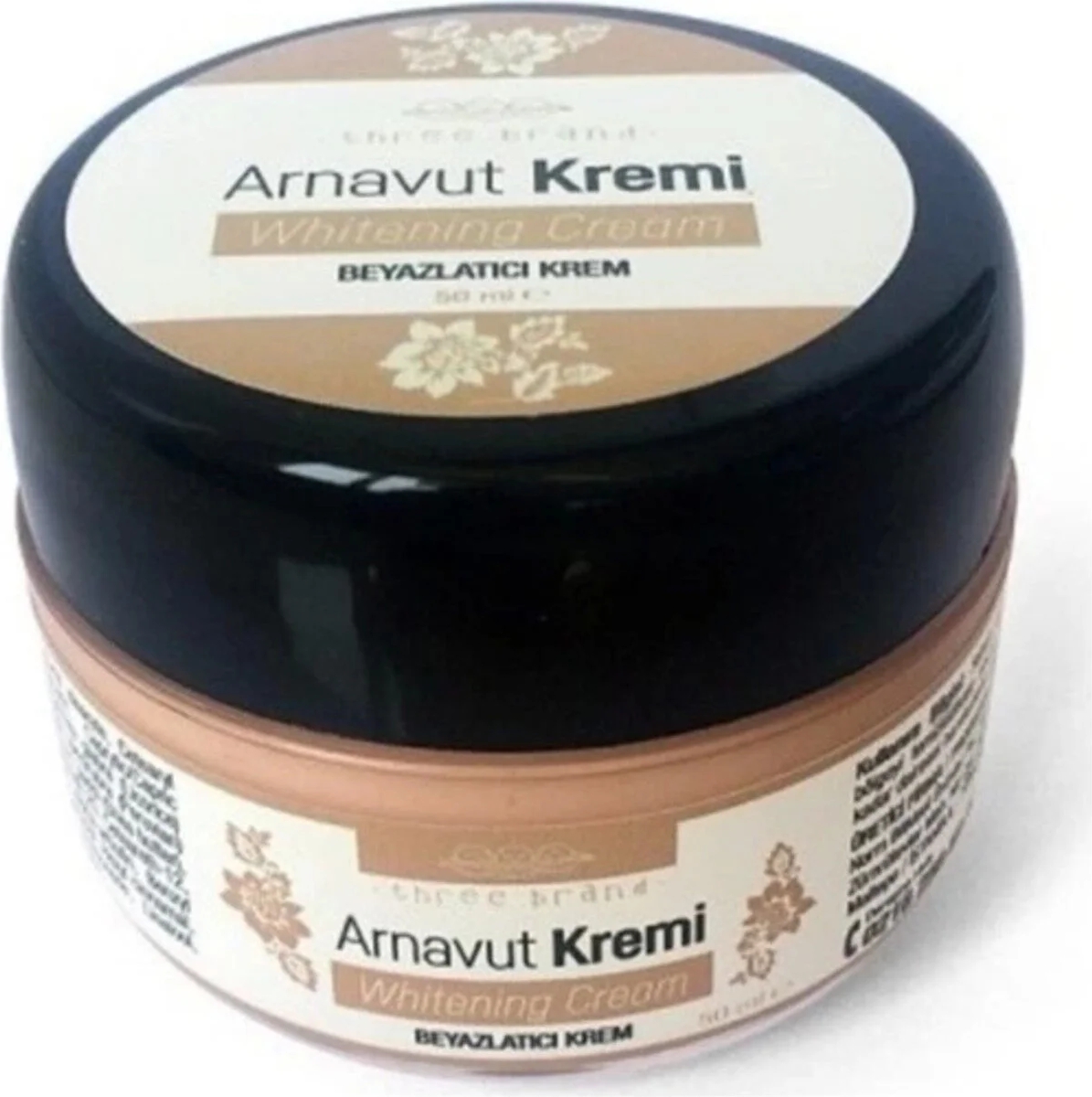 Süper Three Brand Whitening Cream Arnavut Kremi 50 ml  Kremi 5 Adet
