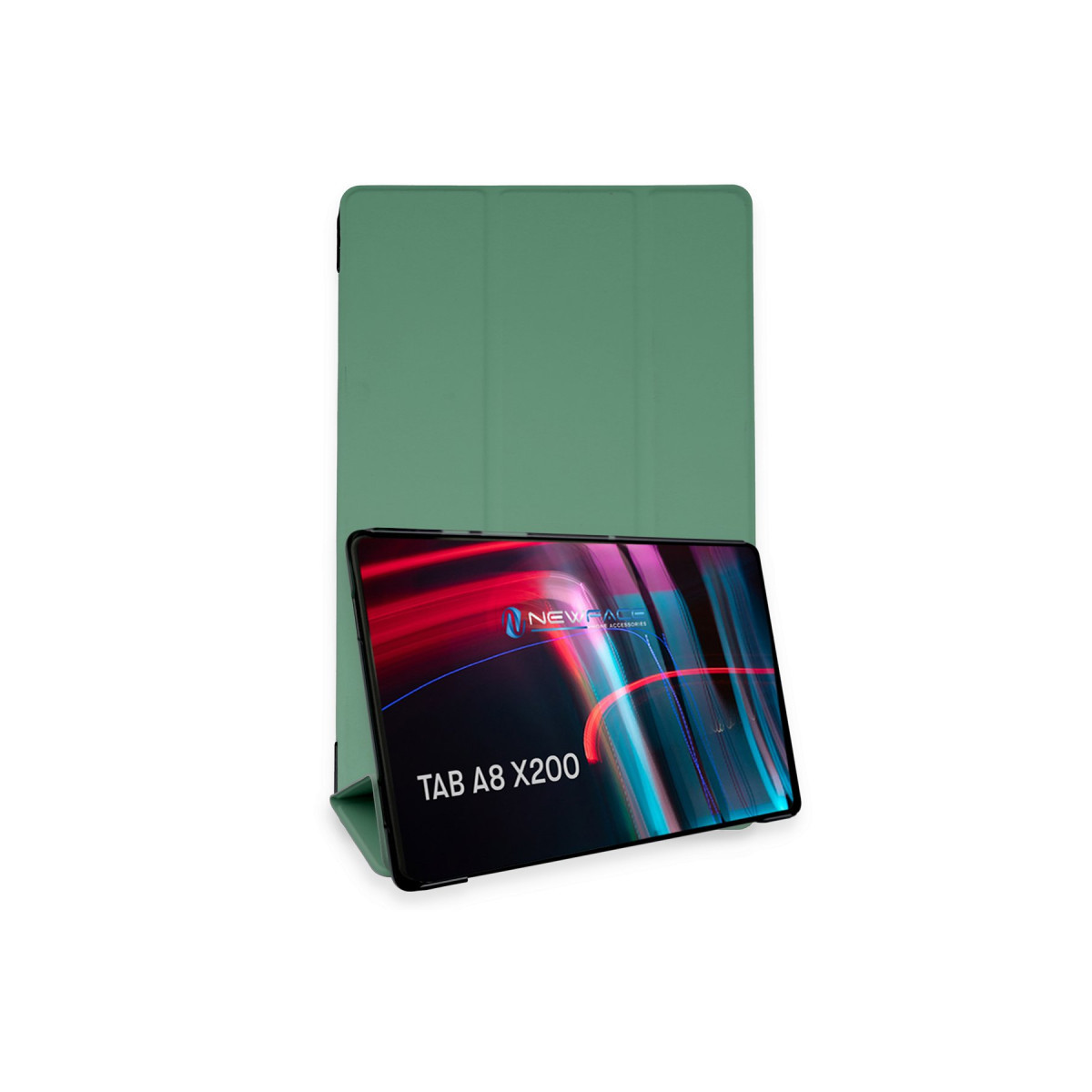 Galaxy X200 Tab A8 10.5 Kılıf Tablet Smart Kılıf - Koyu Yeşil