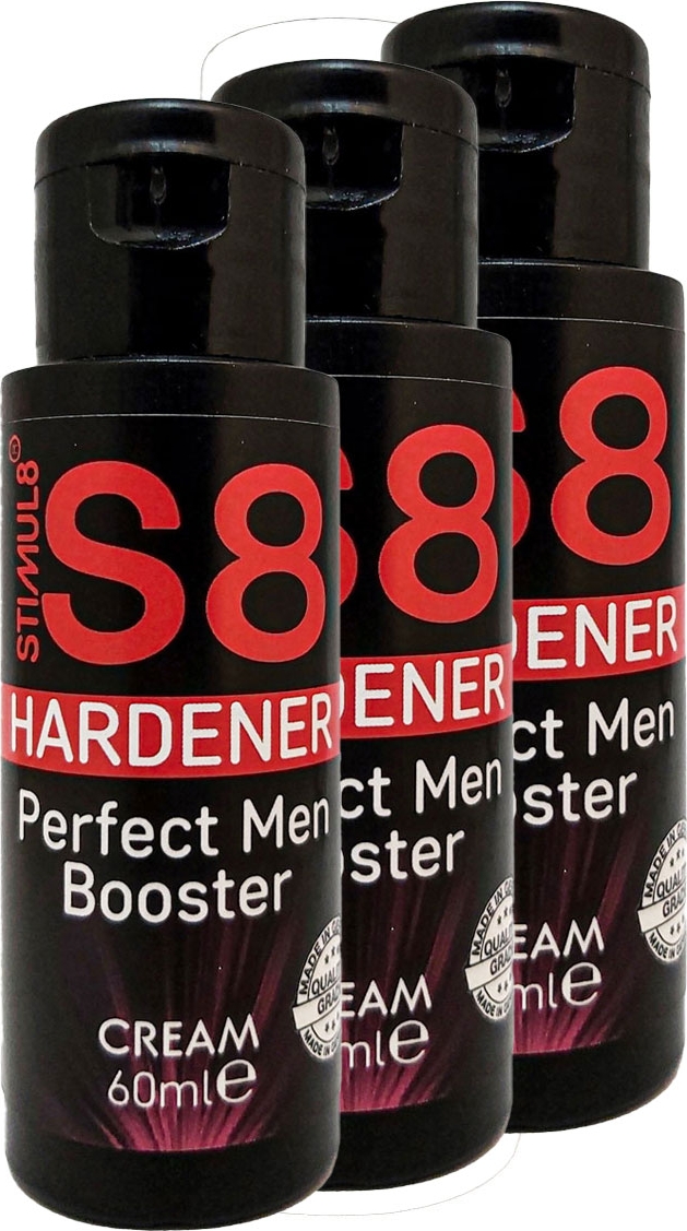 Stımul8 (S8) 3 Adet Erkeklere Özel Extradestek Kremi 60 ml