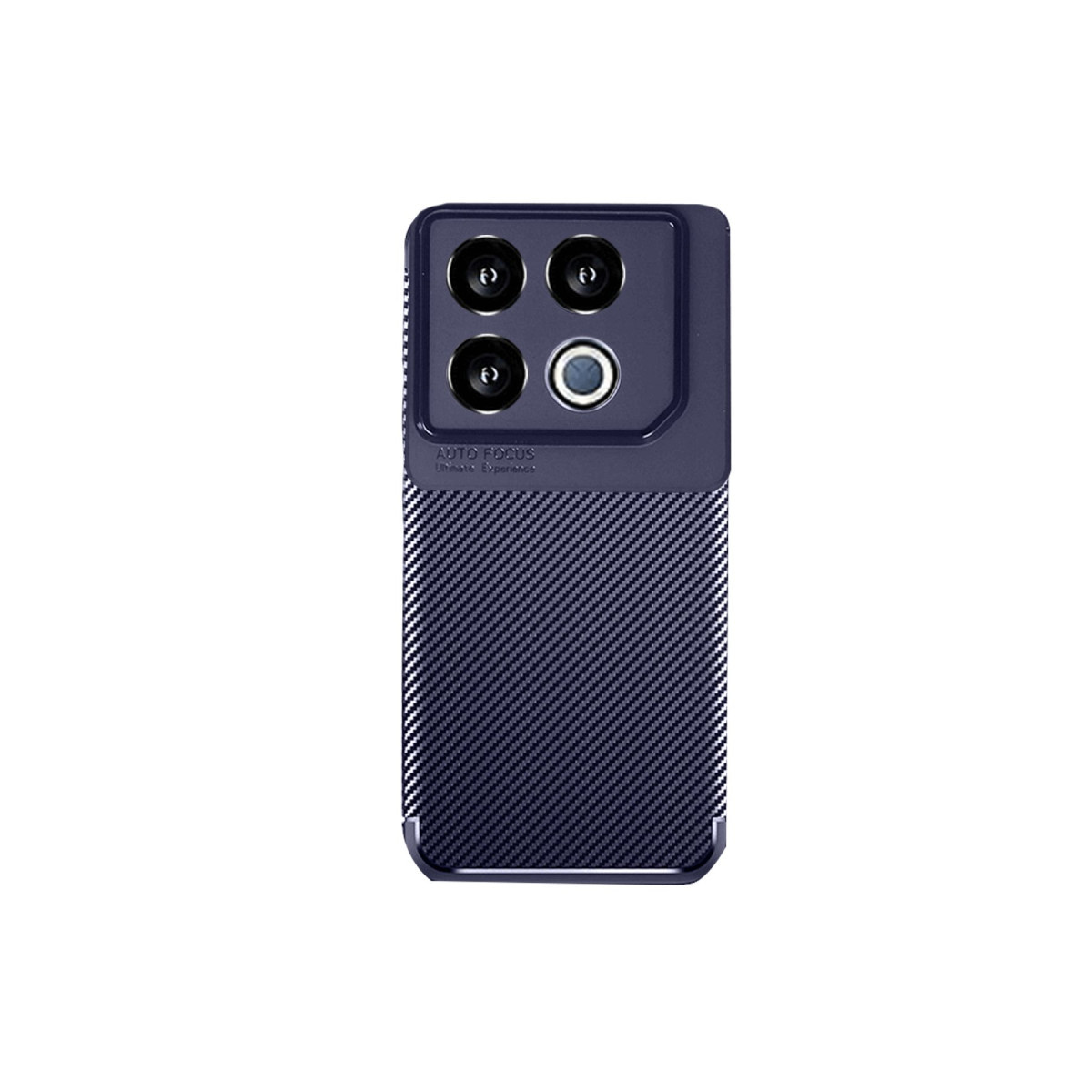 GT 20 Pro Kılıf Auto Focus Karbon Kapak - Lacivert
