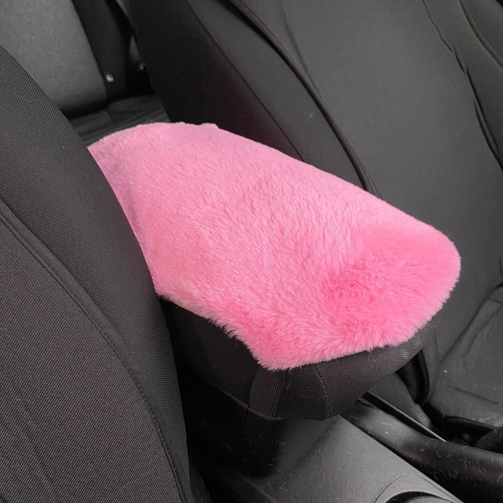 Yumuşak Peluş Kol Dayama Kolçak Minderi Şeker Pembe