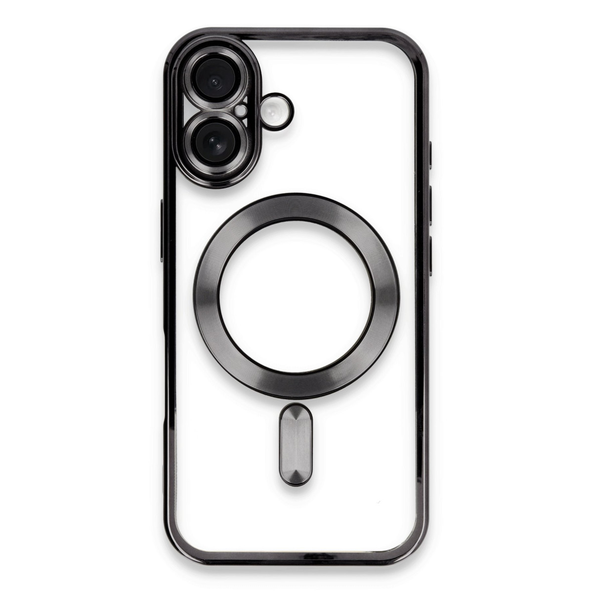 iPhone 16 Kılıf Kross Magneticsafe Kapak - Siyah