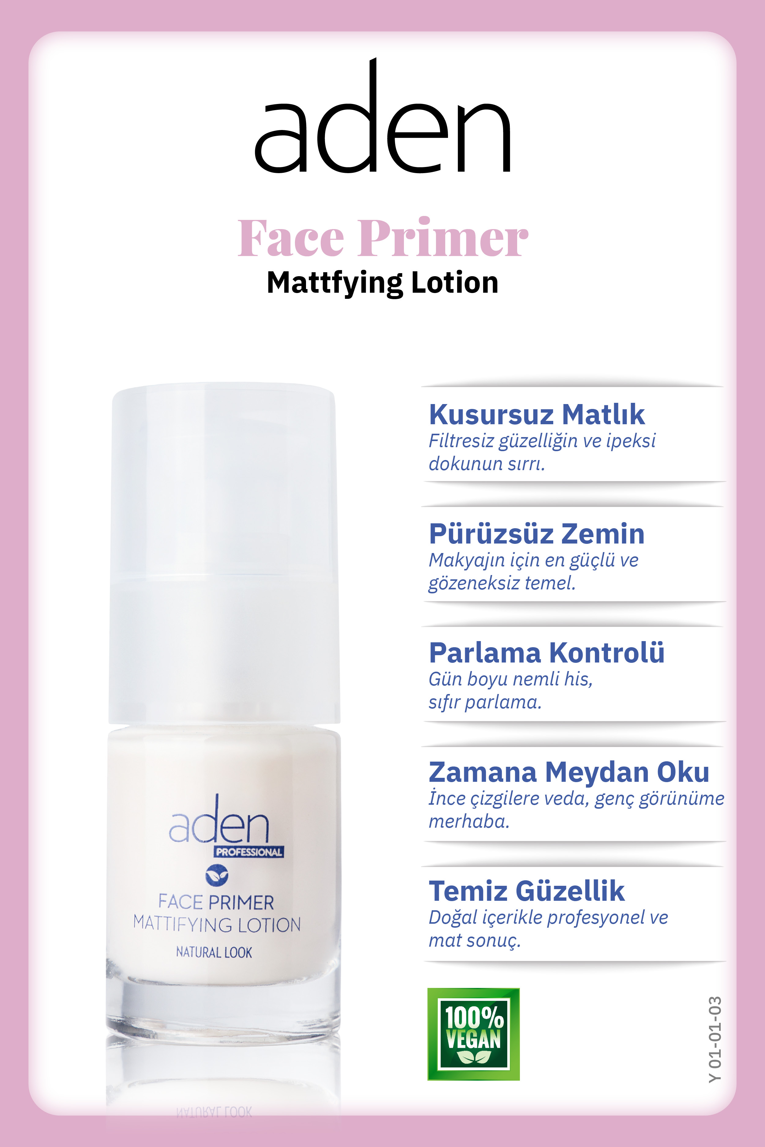 Aden Face Primer Mattfying
