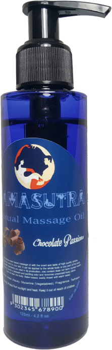 Kamasutra Big Size Sensual Chocolate Pleasure Massage Oil  Cxnt -  Çikolata Er0tık Masaj Yağı 125 Ml