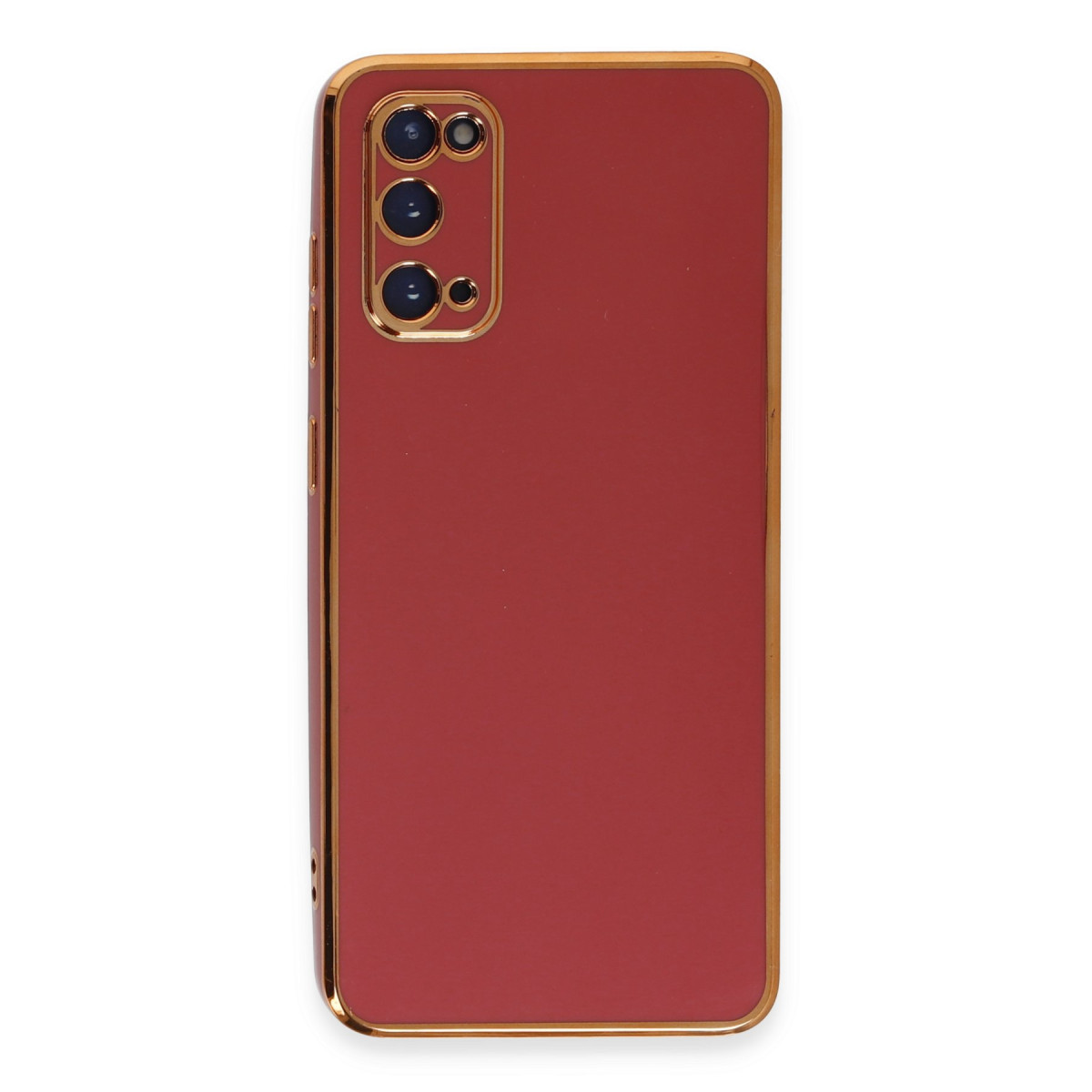 Galaxy S20 Kılıf Volet Silikon - Kırmızı