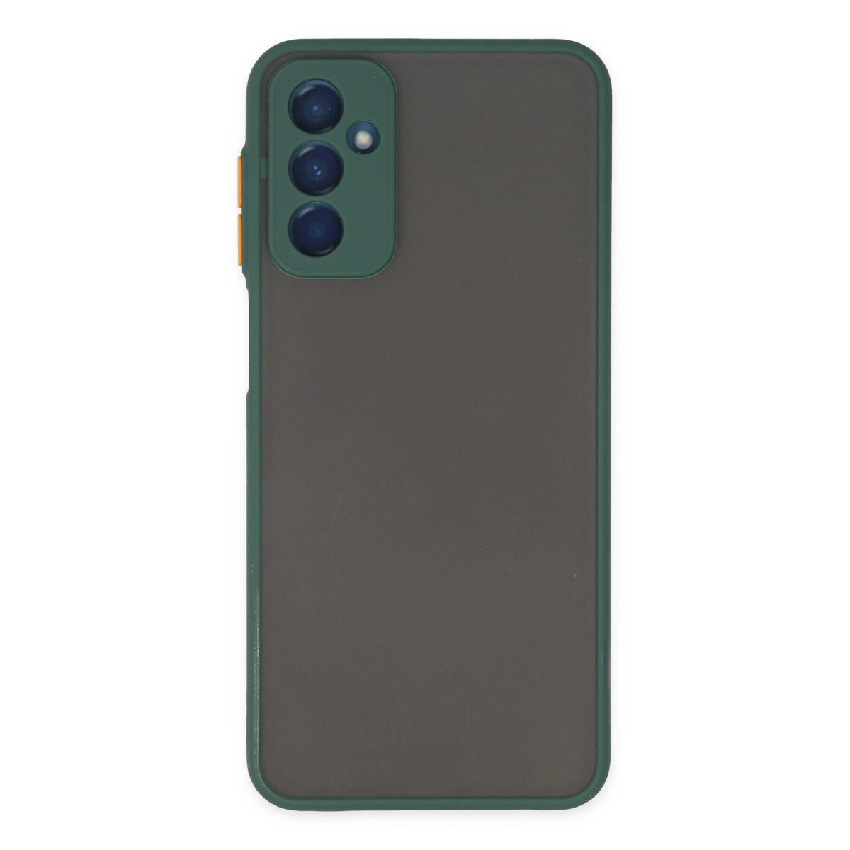 Galaxy M13 Kılıf Montreal Silikon Kapak - Yeşil