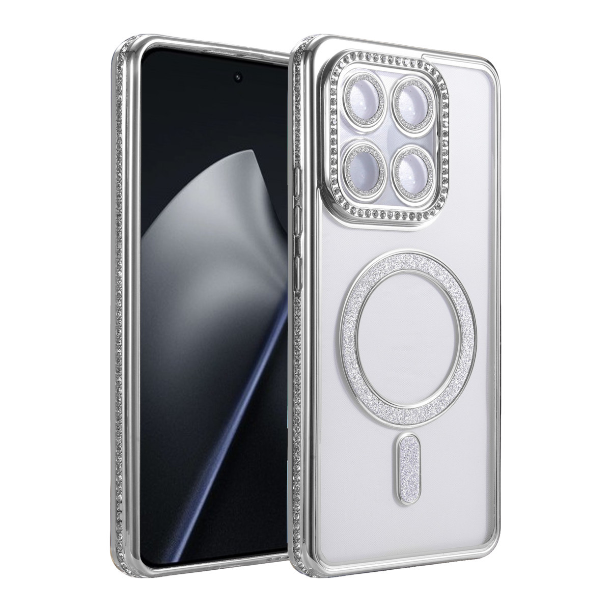 Mi 15T Pro Joke Simli Magneticsafe Kılıf - Gümüş