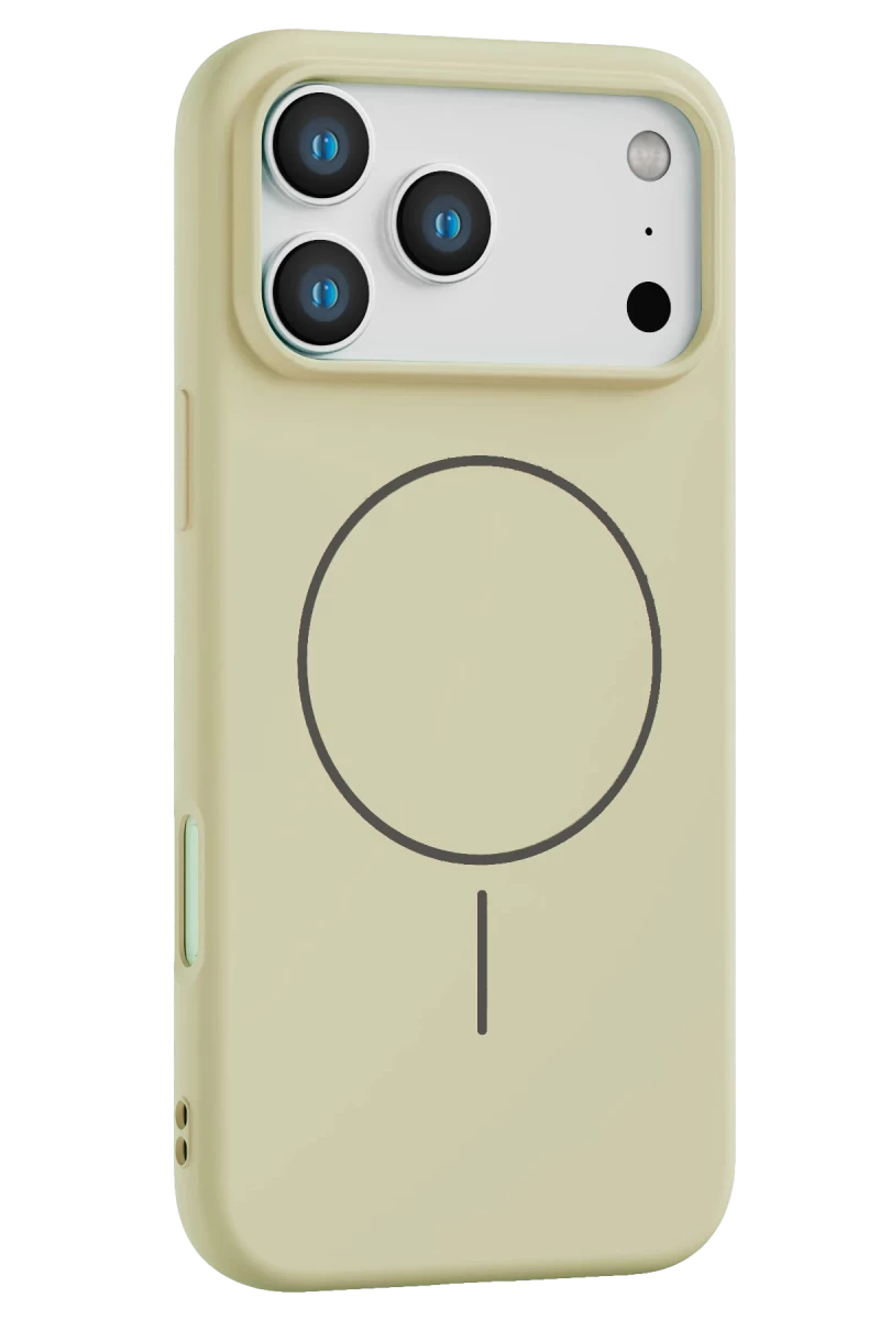 Joko Apple iPhone 17 Pro Max Uyumlu Jully Magsafe Kapak - Bej