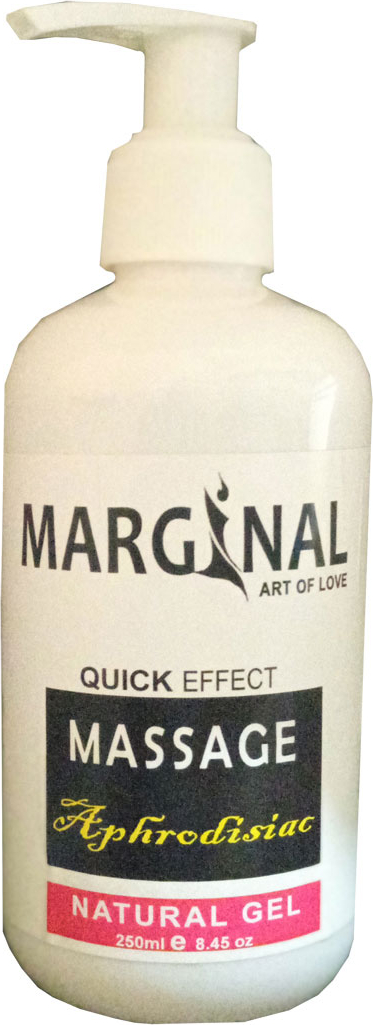 Marginal 250 ml Natural Massage Gel Aphrodisia Cxnt - Marginal Kokusuz Naturel Büyük Boy Bay Bayan Afr_odizyak Masaj Yağı