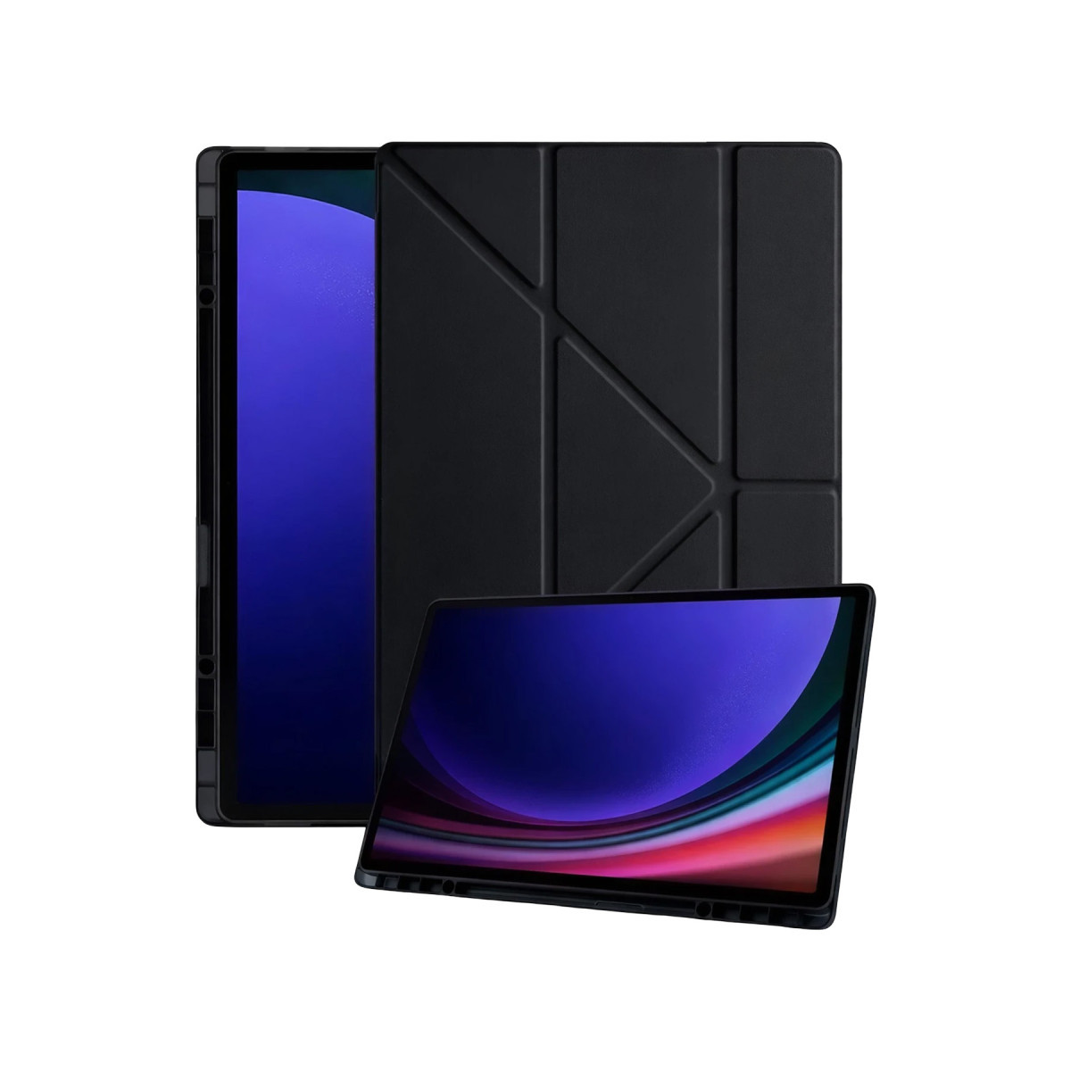 Galaxy Tab A11 Kalemlikli Mars Tablet Kılıfı - Siyah