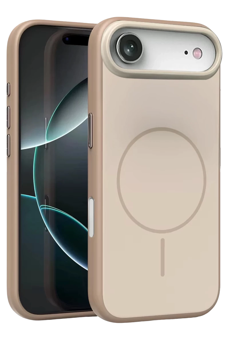Joko Apple iPhone 17 Air Uyumlu Neva Magsafe Kapak - Gold