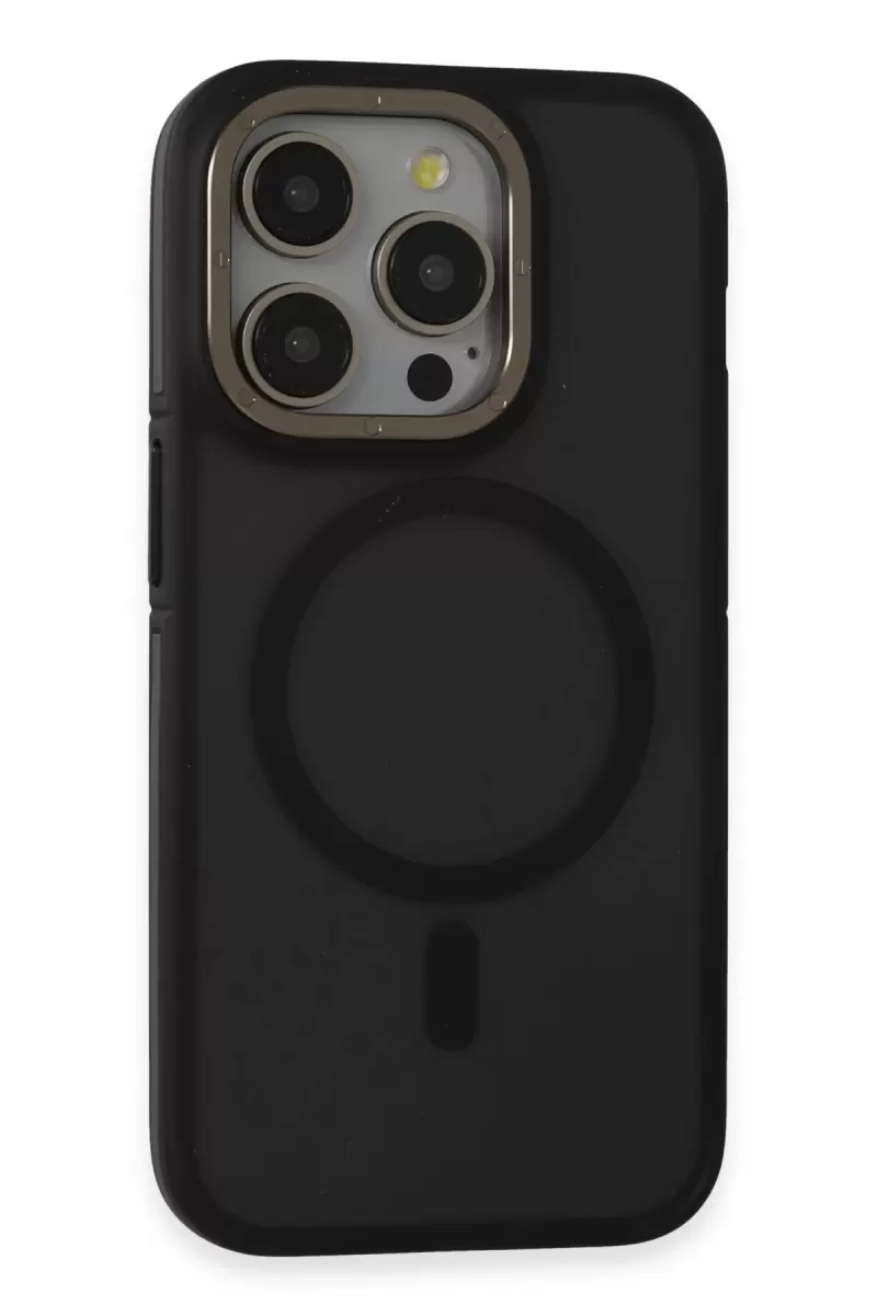 iPhone 15 Pro Max Rocky Magsafe Kapak - Siyah