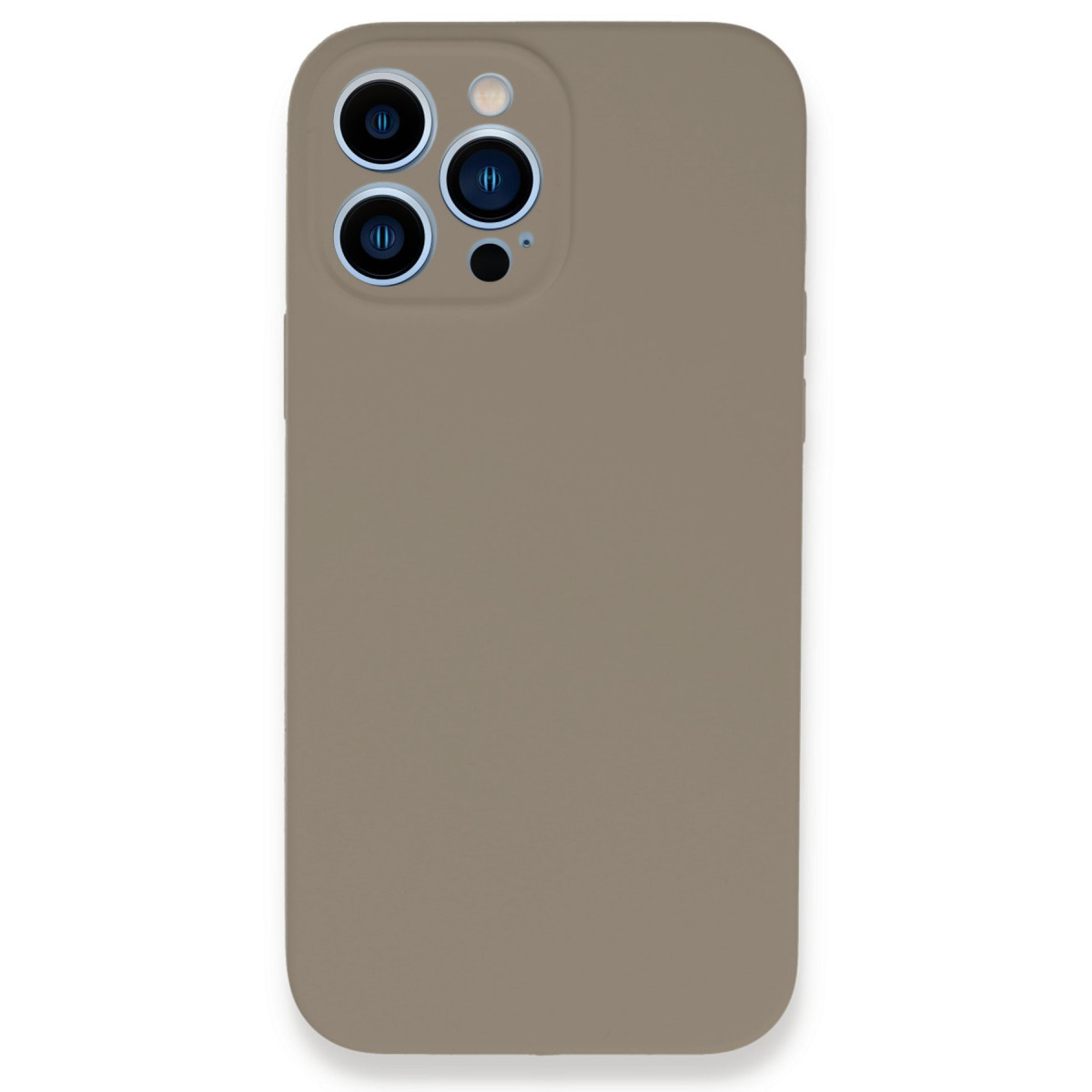 iPhone 13 Pro Kılıf Lansman Legant Silikon - Bej