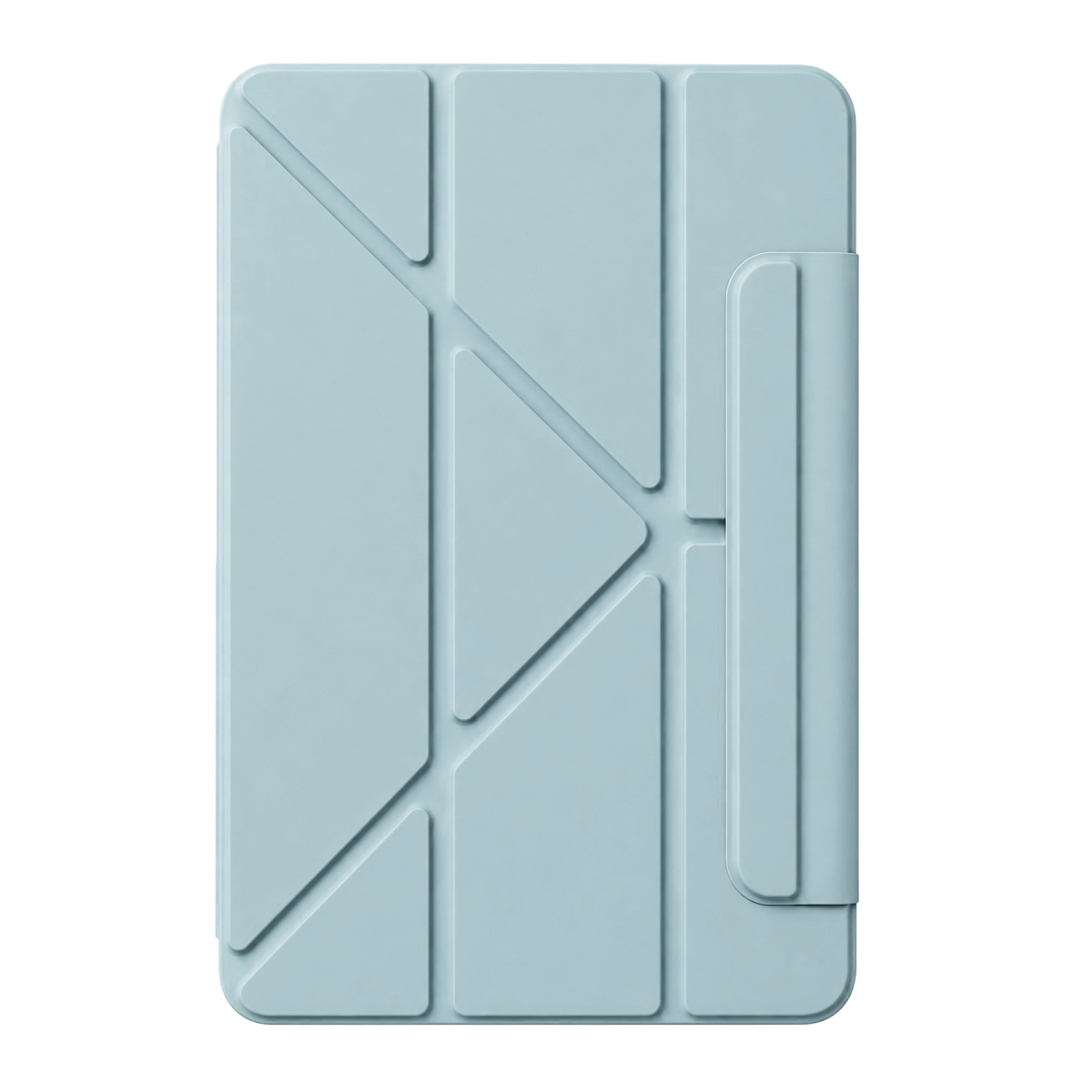 iPad 2025 10.9 10.Nesil (A16) Edz Manyetik Standlı Tablet Kılıfı - Mavi