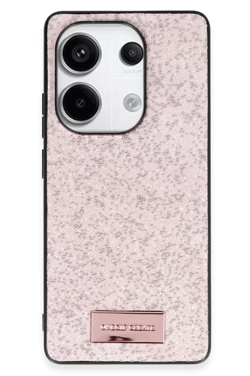 Note 13 Pro 4G Bright Simli Kapak - Pembe