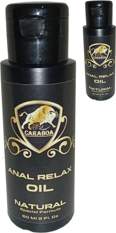 Caraboa Analrelax Oil 2 Adet Kadınlar ve Ap.erkekler Için Analrahatlatıcı Kasgevşetici Kaydırıcıyağ 60 ml
