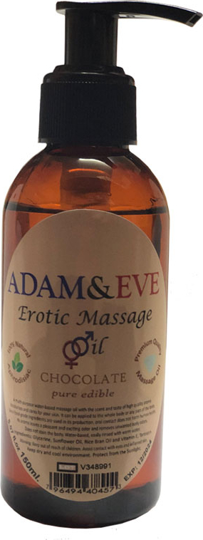 Adam & Eve Chocolate 150 ml Natural Adam&eve ER0TIC Massage Oil  |  Boy Aromatik Çikolatalı Adam Eve ER0TIK Masaj Yağı